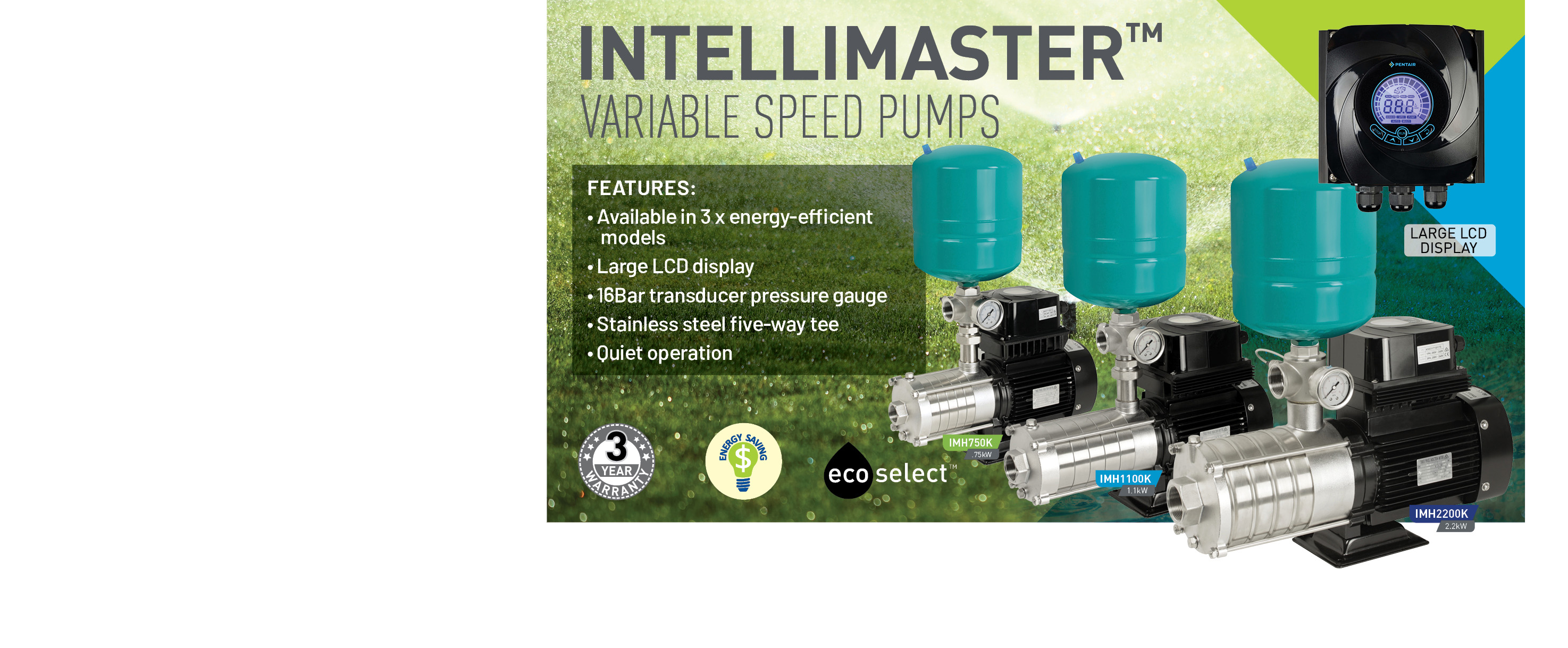 Pentair Onga Residential & Farm Pumps Pentair Onga